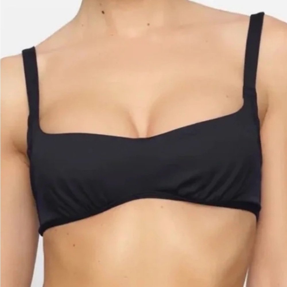 Nwt Skims Ruched Sculpting Swim Line Bra